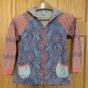 435 by Matilda Jane zipper hoodie. Size 8